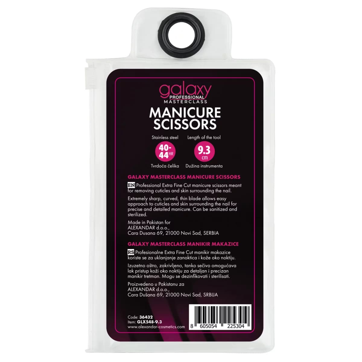 Manicure Scissors - Masterclass GLX548