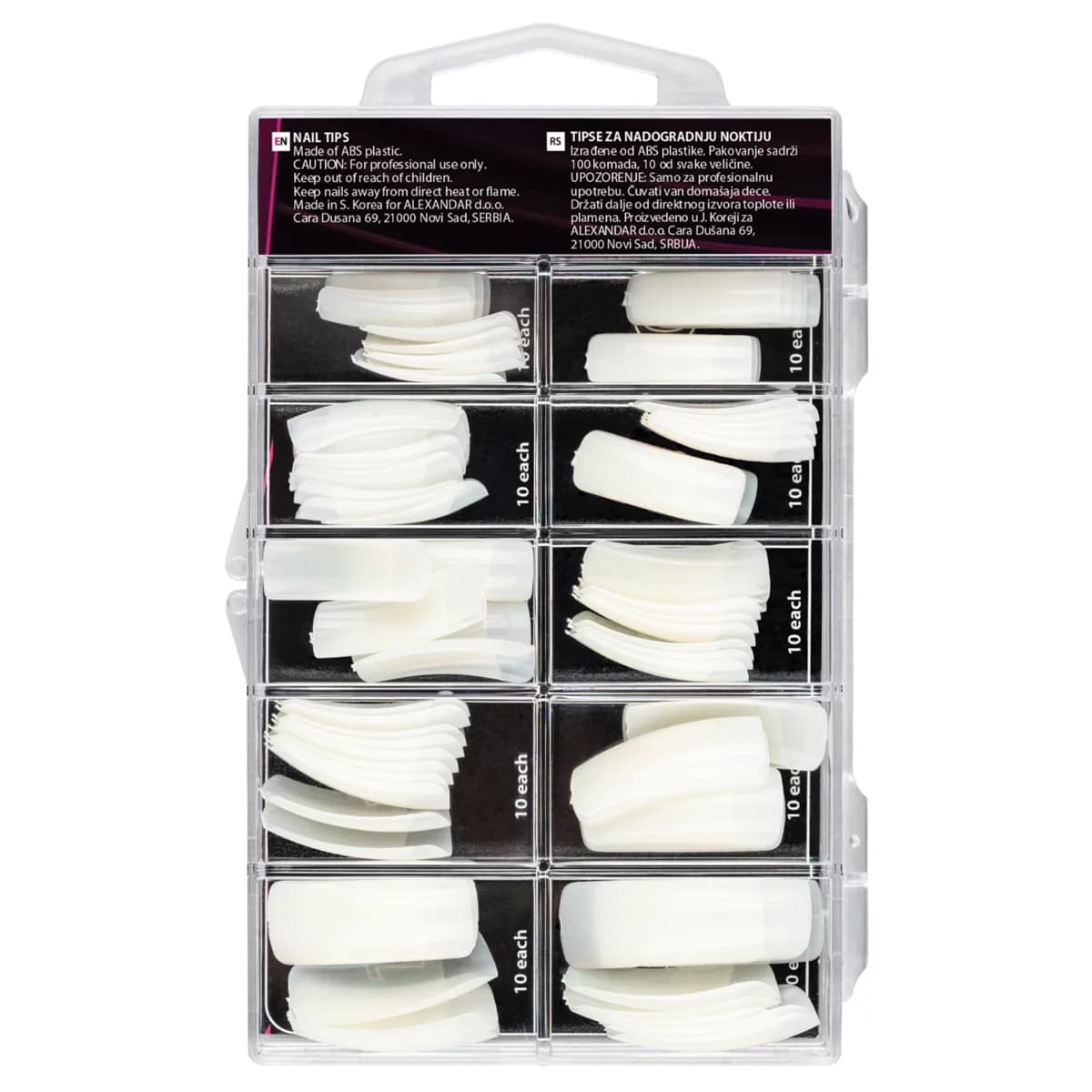 Nail Tips - Standard Natural Mix