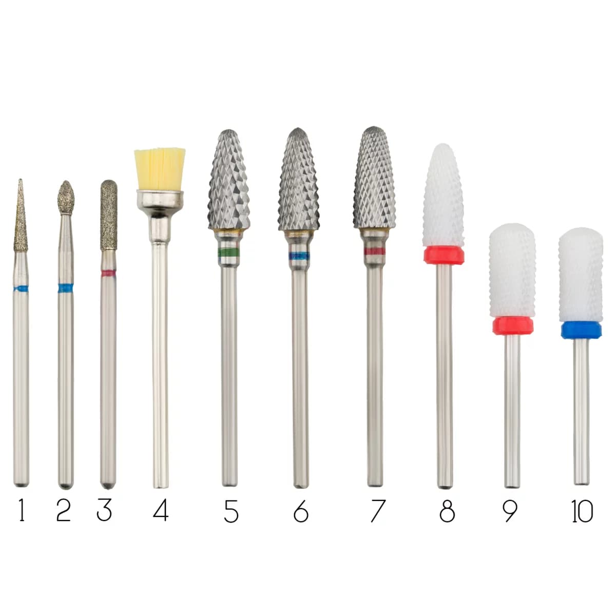 Carbide and Diamond Bits Set GLX706
