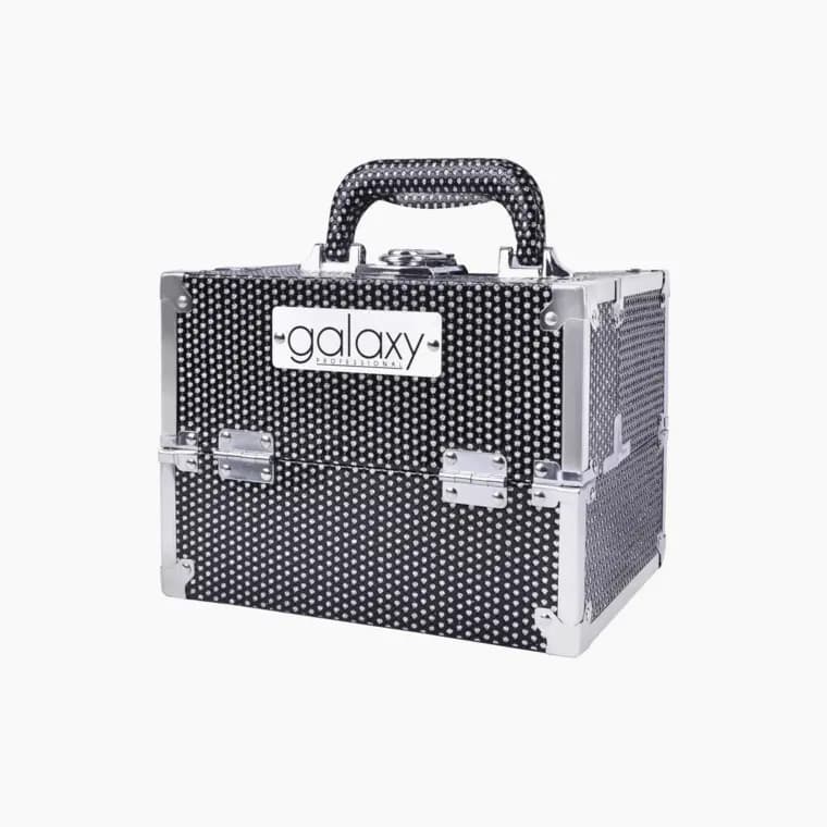 Cosmetic Case - Glitter GLX1286 - Black