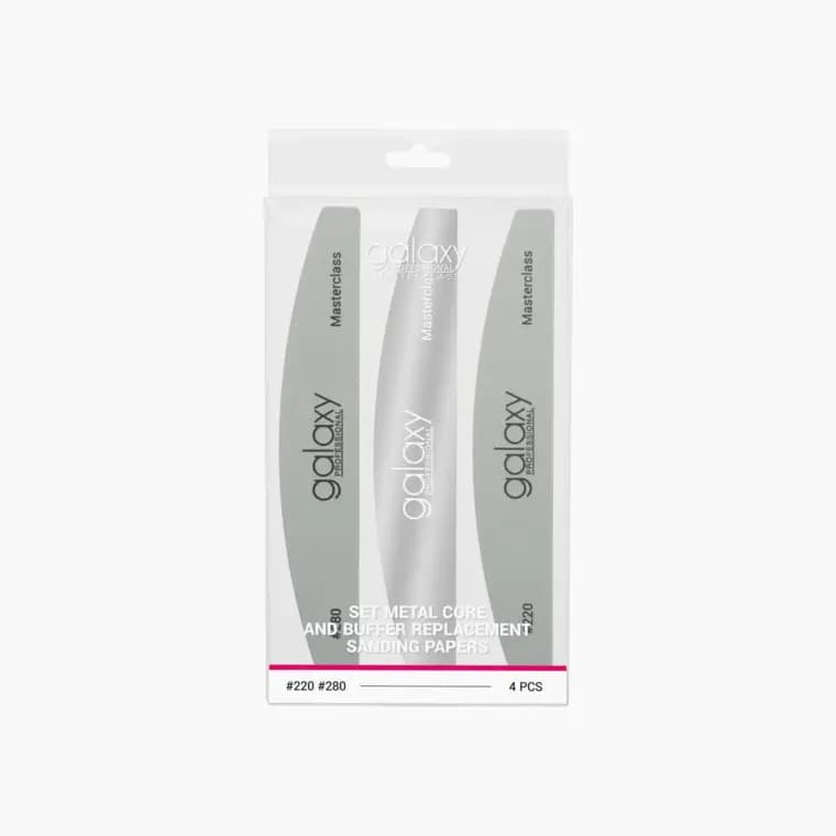 Set Metal Core and Buffer Replacement Sanding Papers - Masterclass 220 i 280 - Set Metal Core and Buffer Replacement Sanding Papers - Masterclass 220 i 280