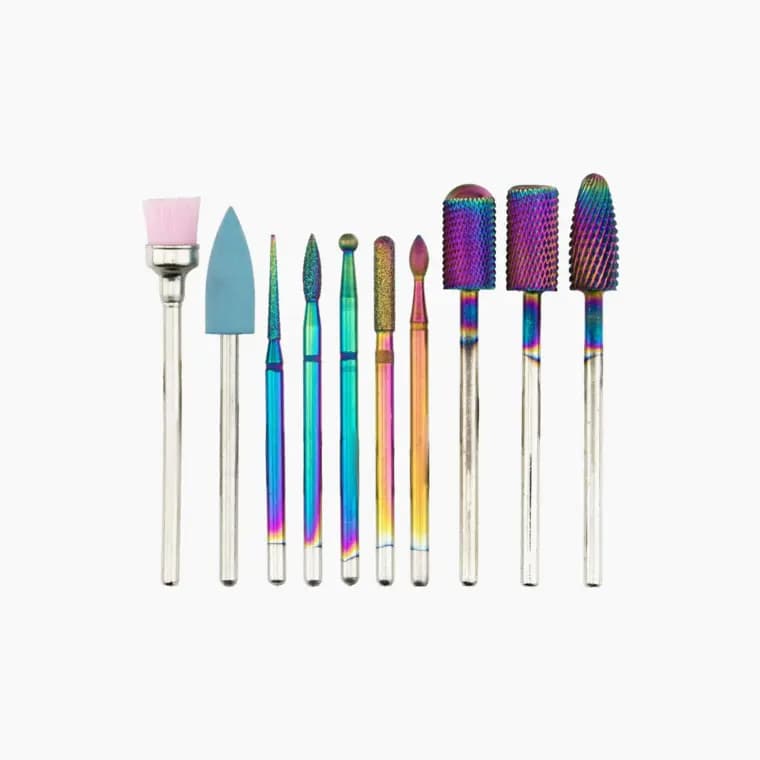 Carbide and Diamond Bits Set - Multicolor - Carbide and Diamond Bits Set - Multicolor
