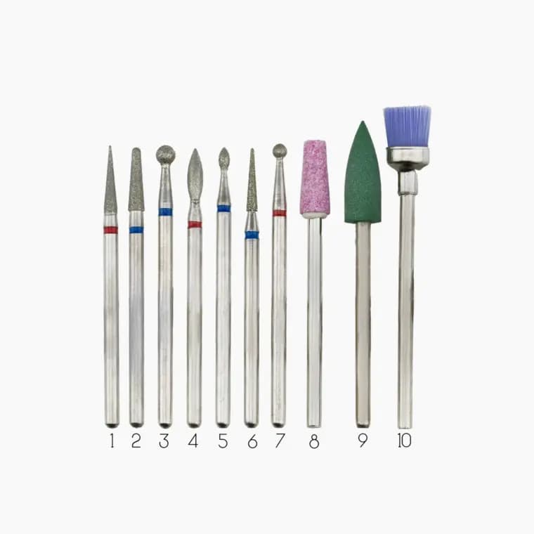 Electric Nail File Bits Set GLX703 - Electric Nail File Bits Set GLX703