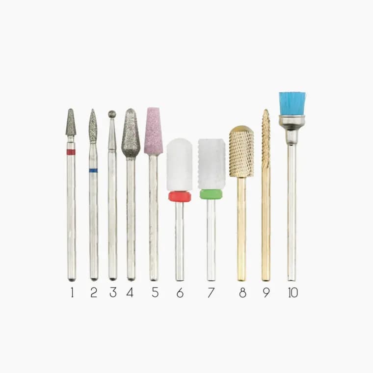 Electric Nail File Bits Set - All in One - Electric Nail File Bits Set - All in One