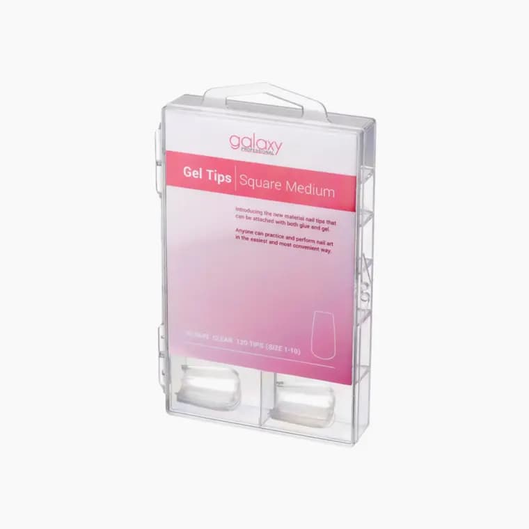 Gel Tips - Square Medium - Gel Tips - Square Medium