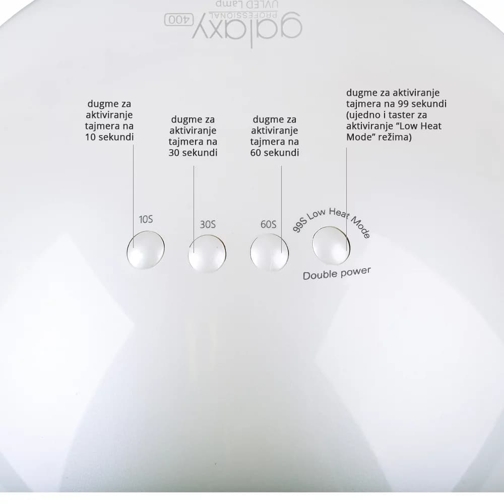 LED/UV Lamp for Curing - Galaxy400 Smart 2.0