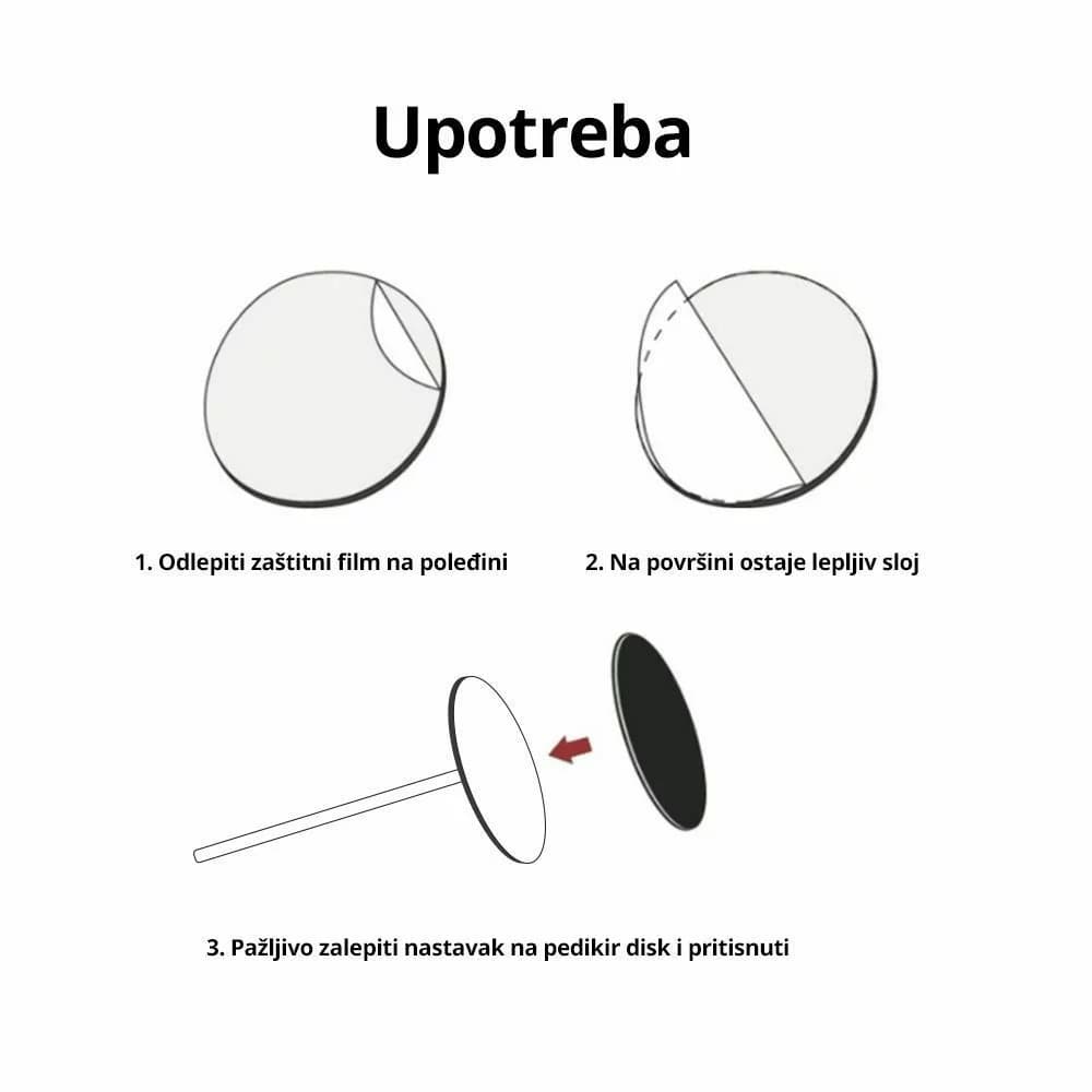 Replaceable Sanding Paper for Pedicure Disc #240