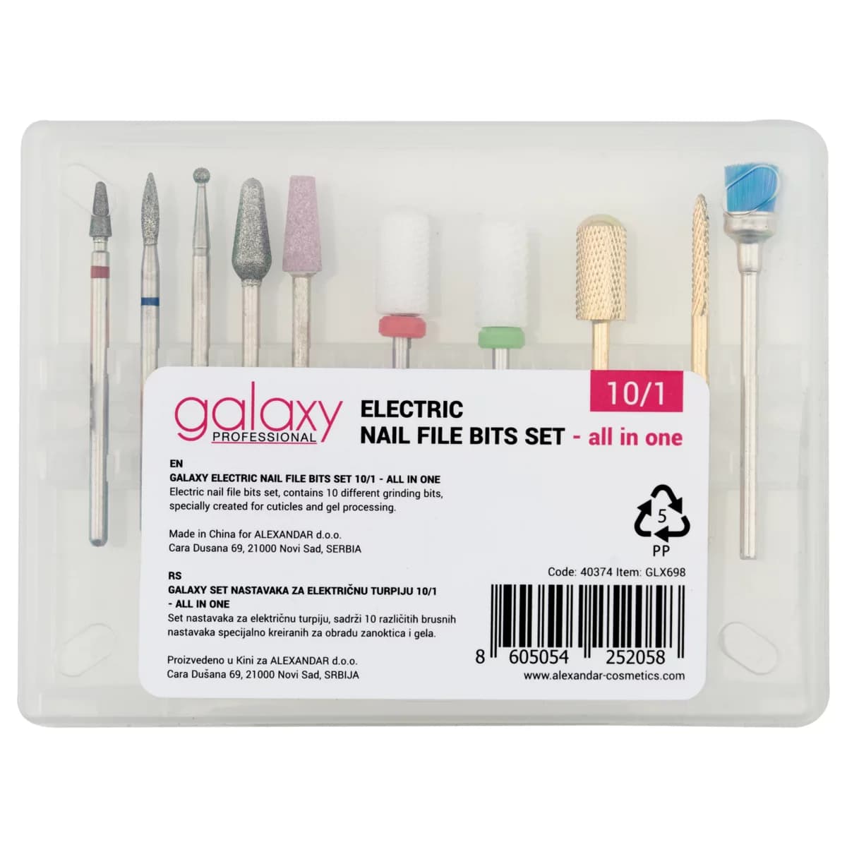 Electric Nail File Bits Set - All in One