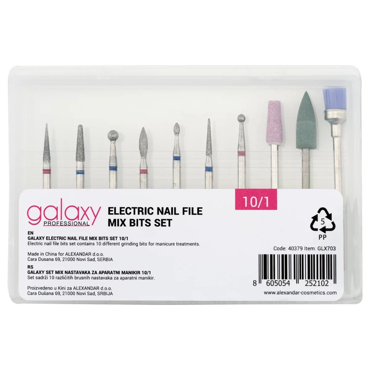 Electric Nail File Bits Set GLX703