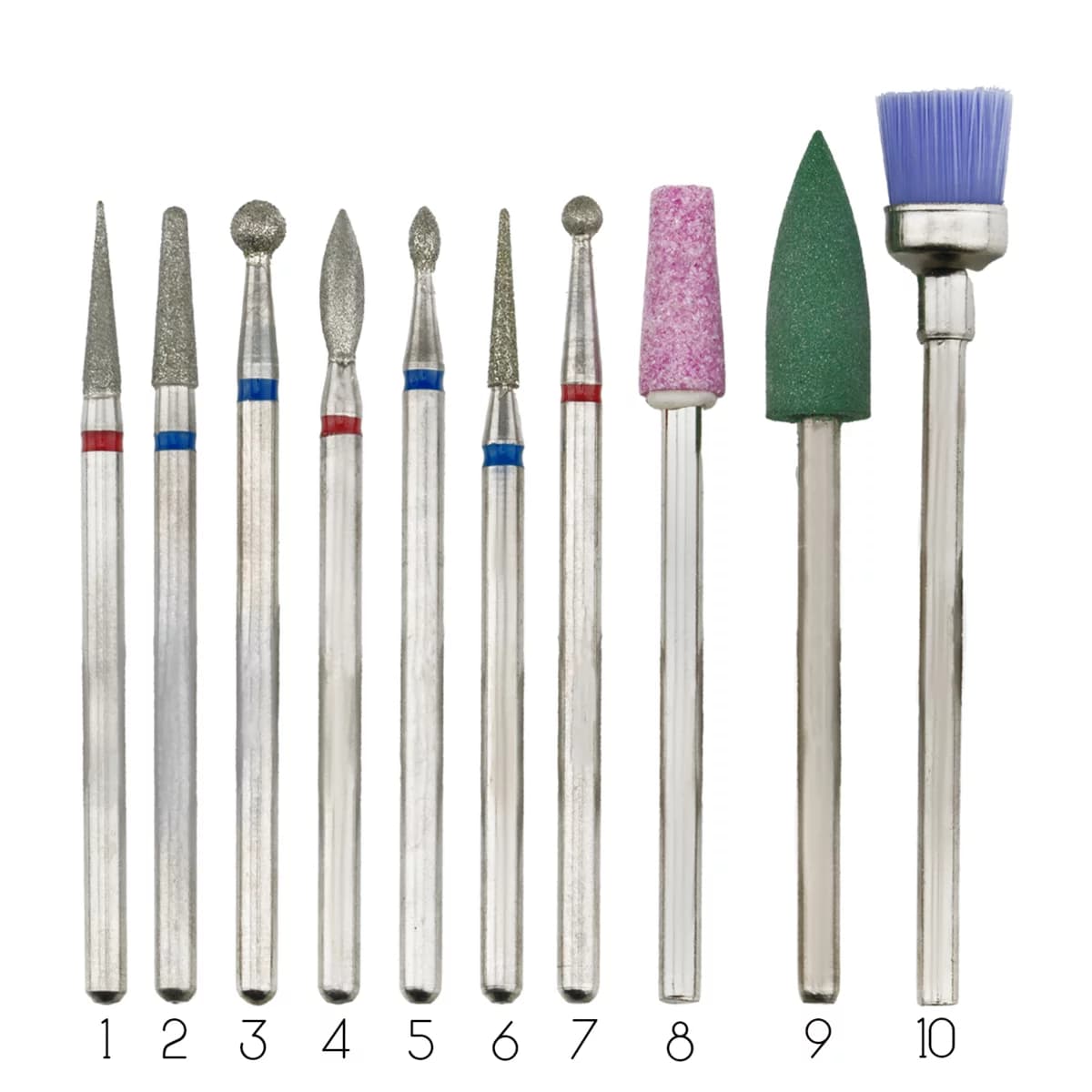 Electric Nail File Bits Set GLX703