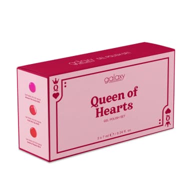 Gel Polish Set UV/LED Hybrid - Queen of Hearts