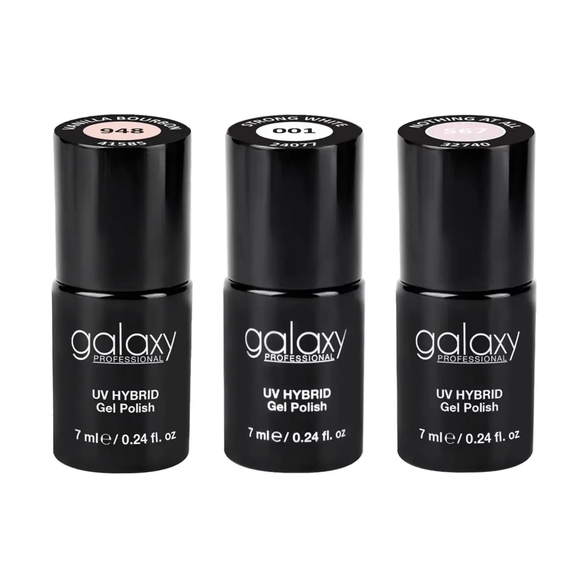 Set trajnih lakova za nokte UV/LED Hybrid - French Set