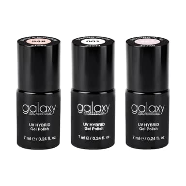 Set trajnih lakova za nokte UV/LED Hybrid - French Set