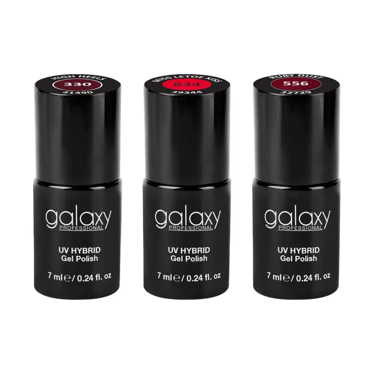 Set trajnih lakova za nokte UV/LED Hybrid - Lady in Red