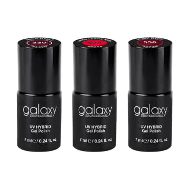 Set trajnih lakova za nokte UV/LED Hybrid - Lady in Red